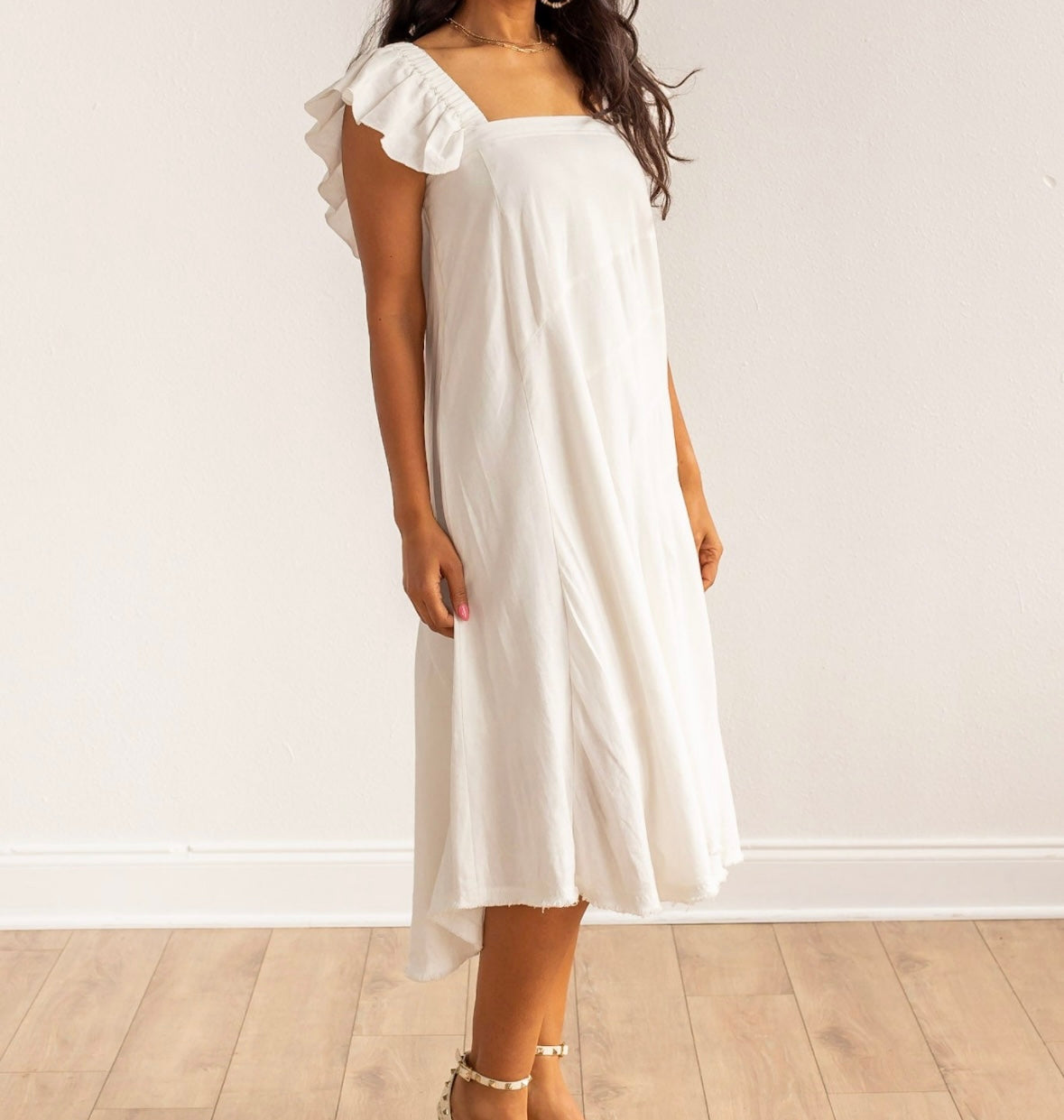 The Stella White Linen